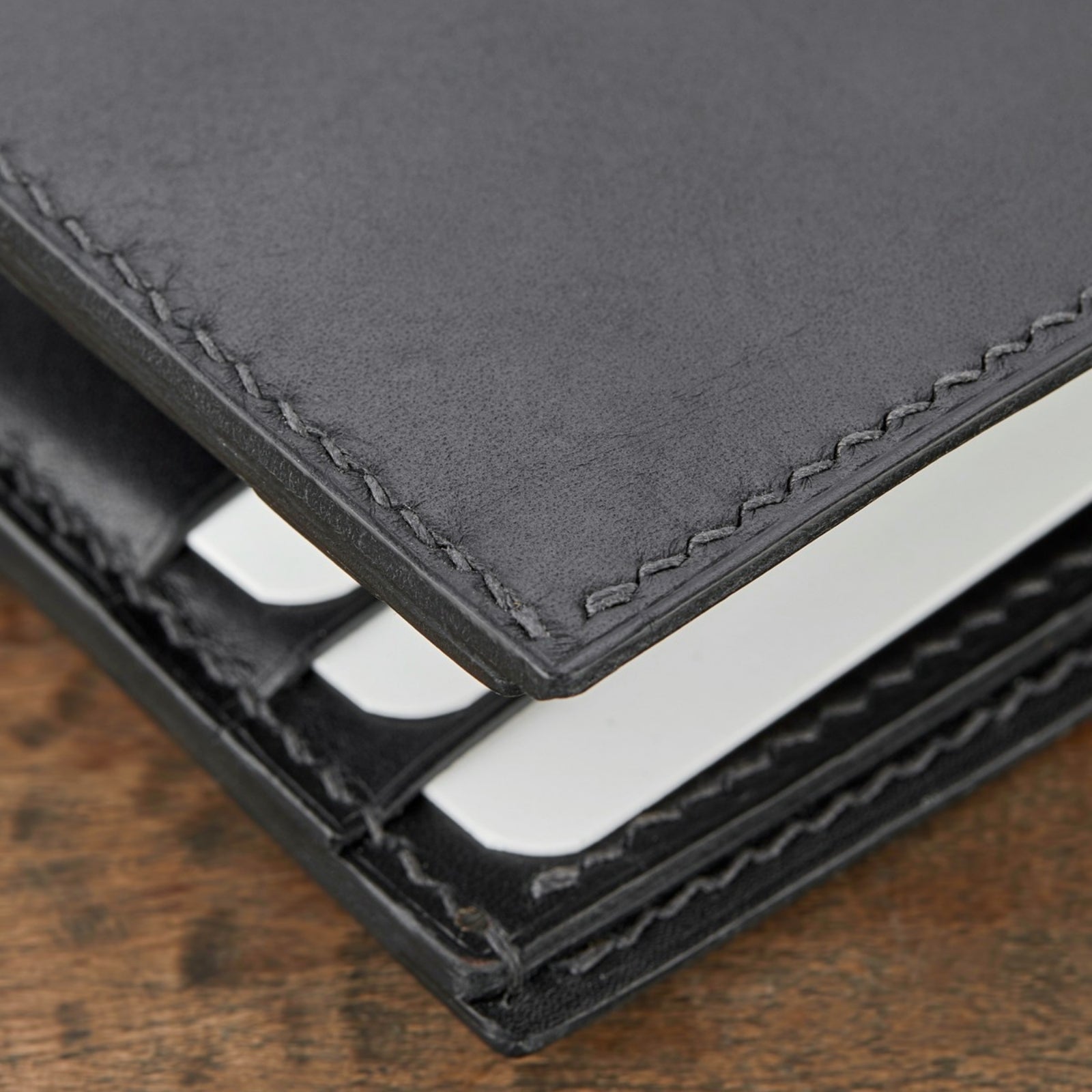 Monte Klasik Yatay Bi-Fold Deri Cüzdan