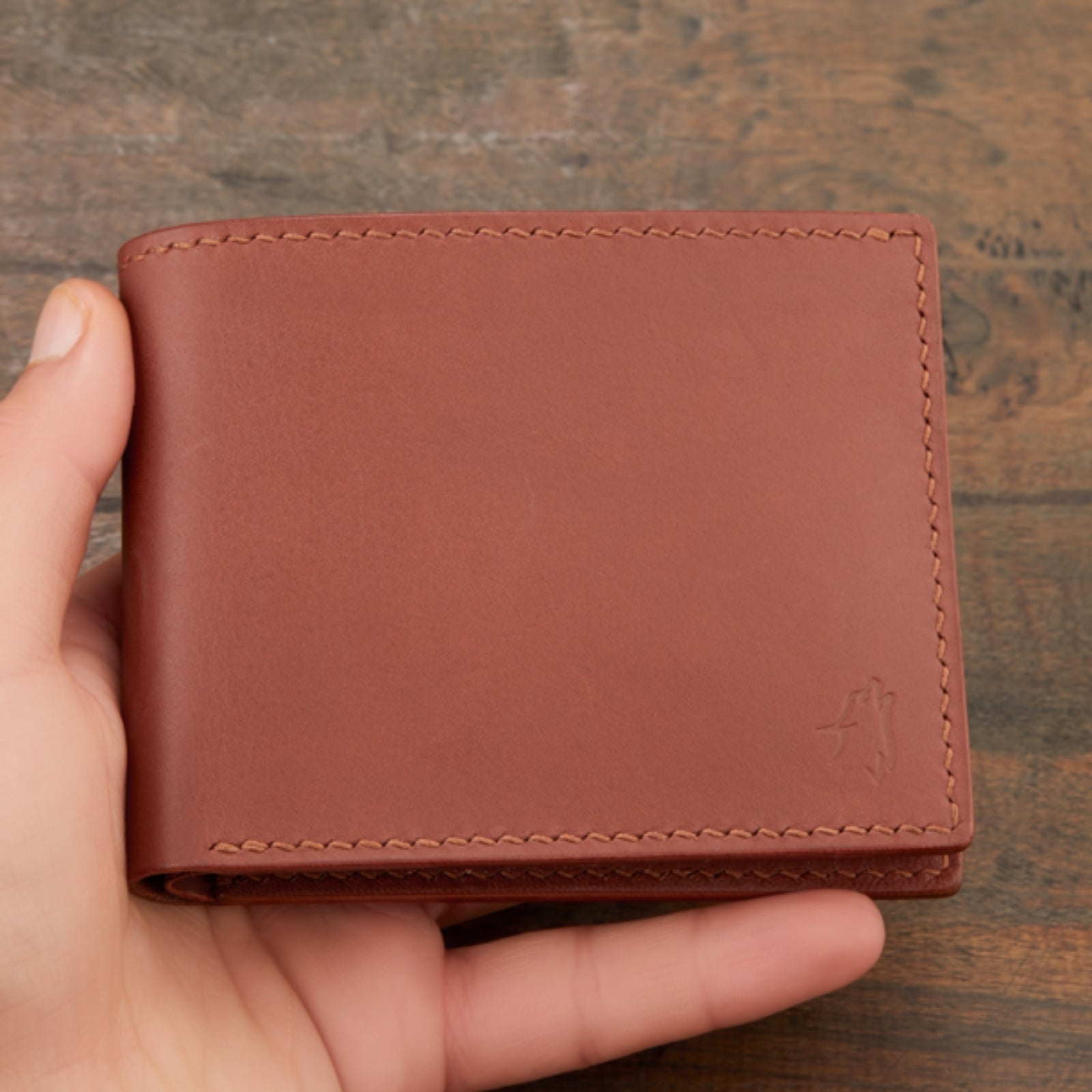 Monte Klasik Yatay Bi-Fold Deri Cüzdan