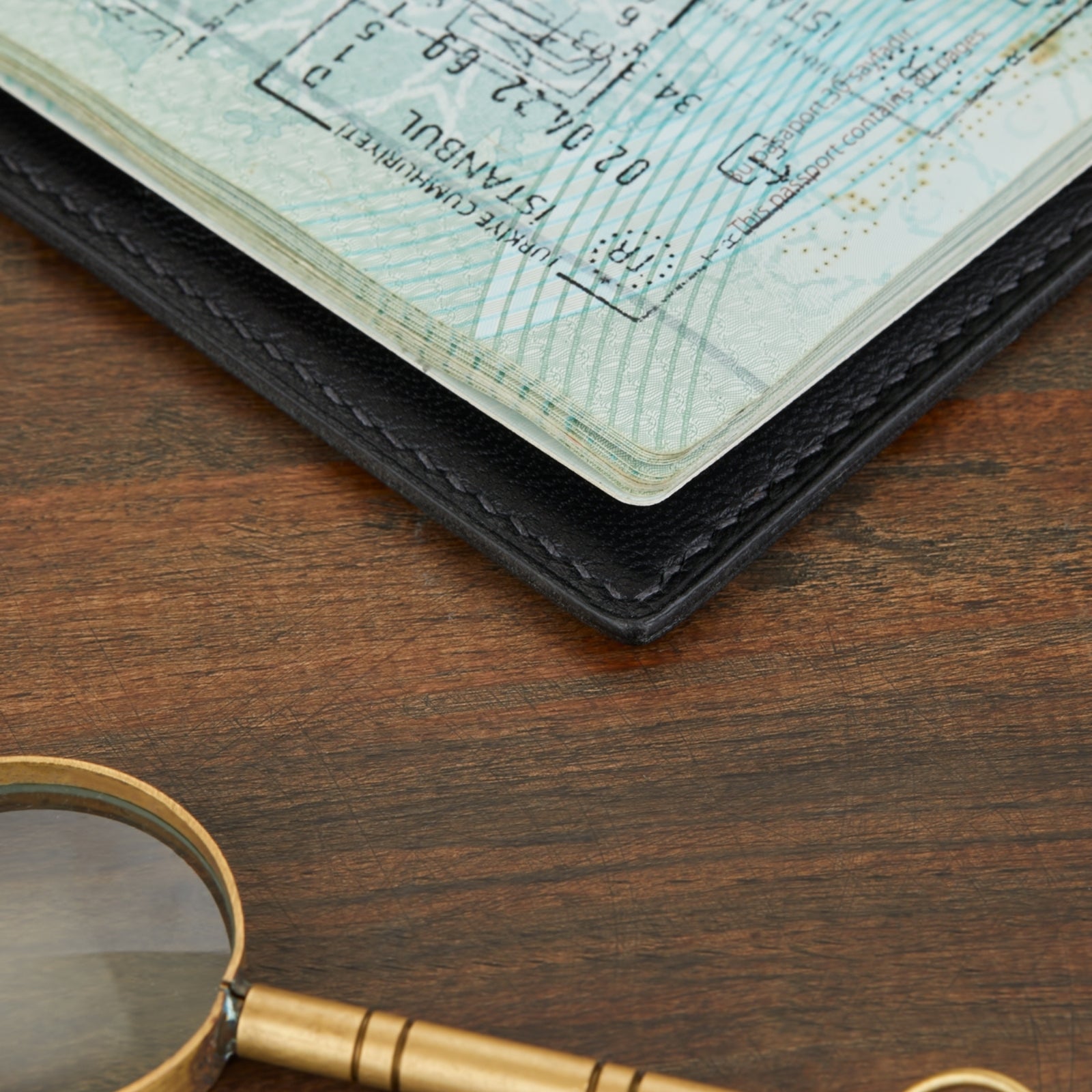 Magnus Deri Pasaport Kılıfı