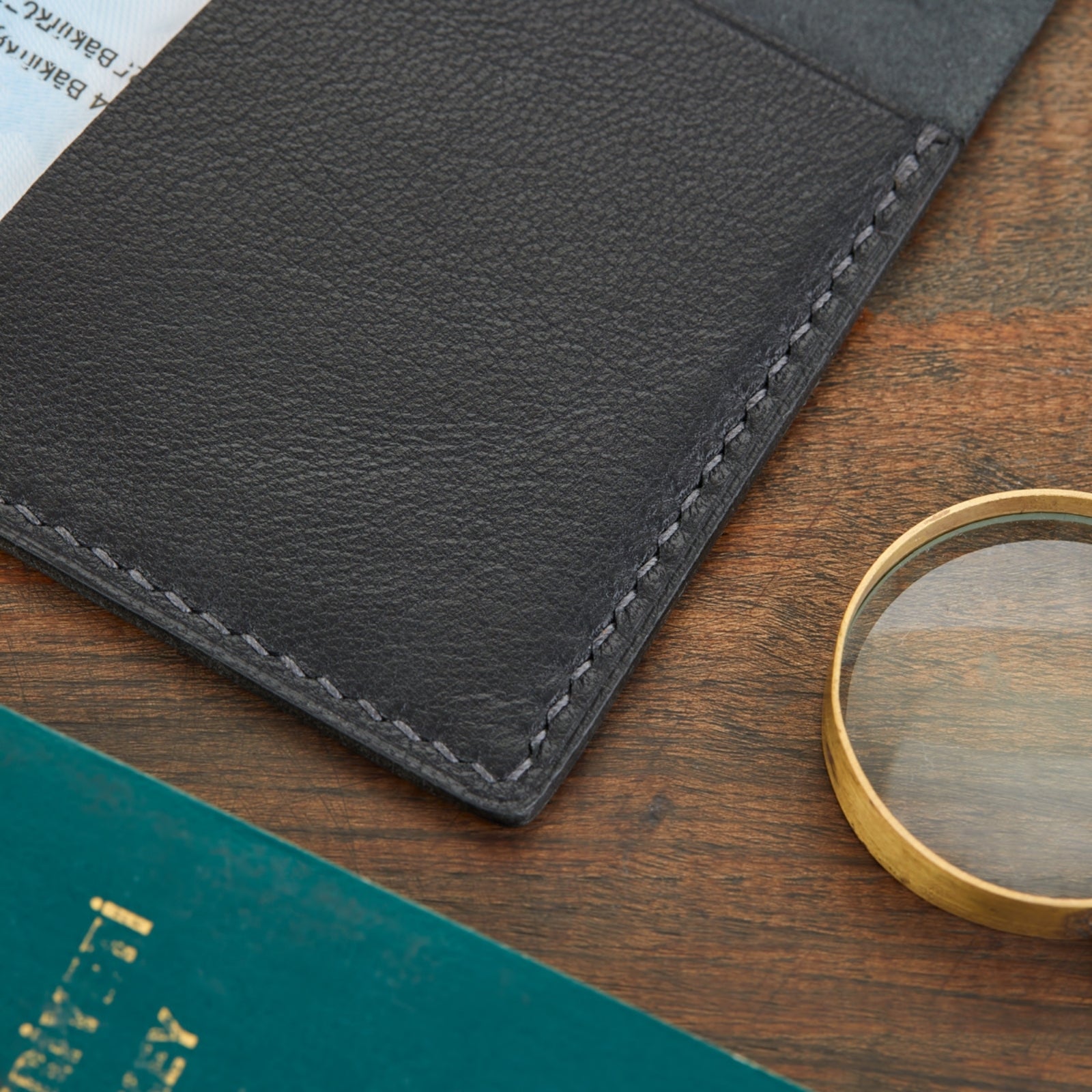 Magnus Deri Pasaport Kılıfı