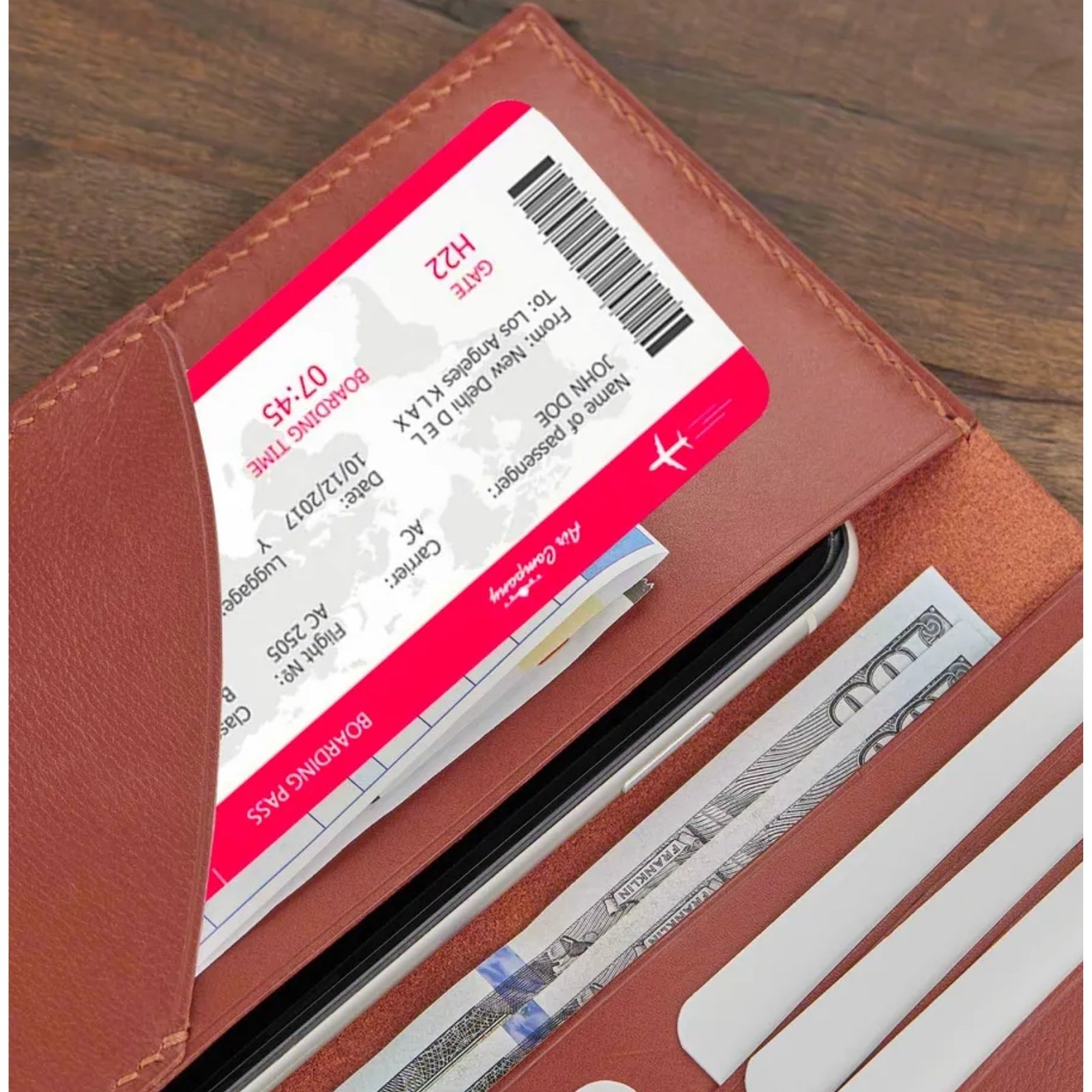 Magnus Kayışlı Deri Cüzdan