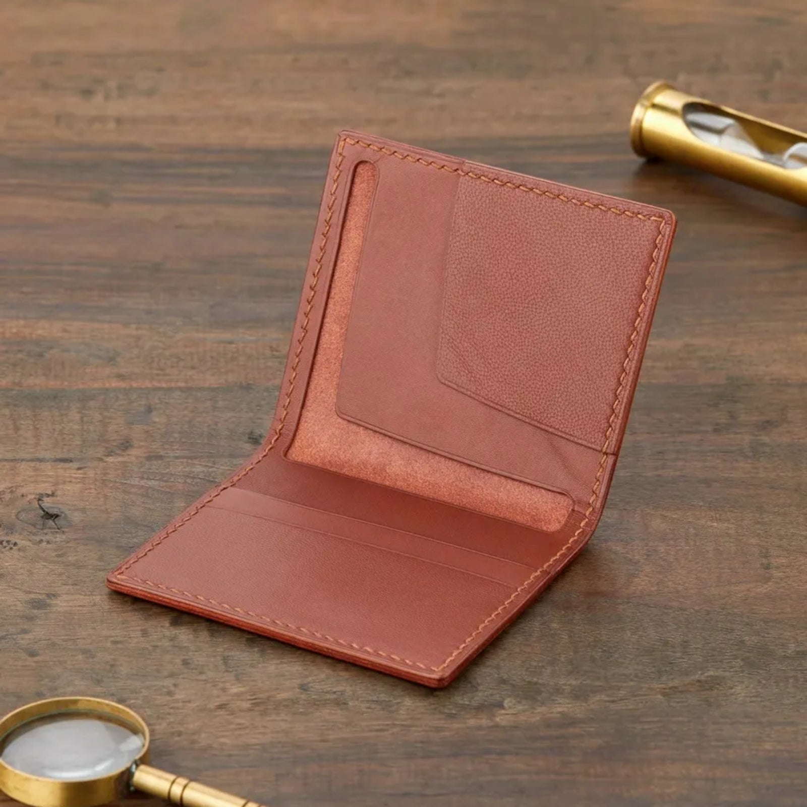 Marven Bi Fold Deri Cüzdan