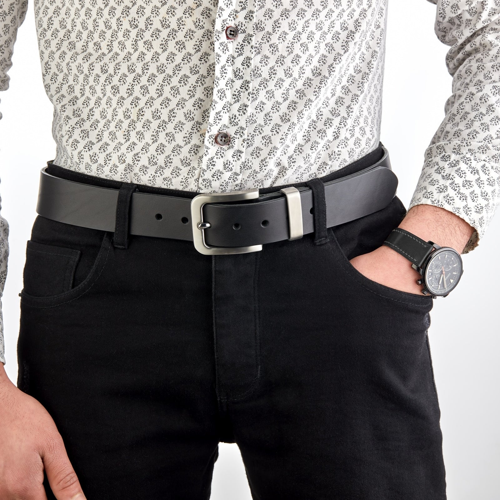 Monte İtalyan Deri Kemer