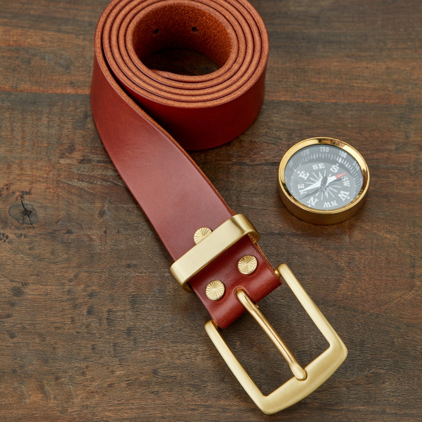 Monte İtalyan Deri Kemer