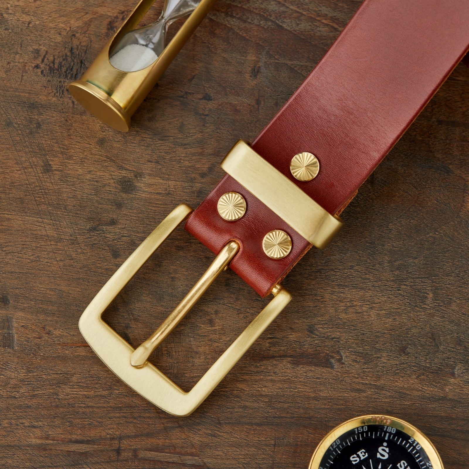 Monte İtalyan Deri Kemer