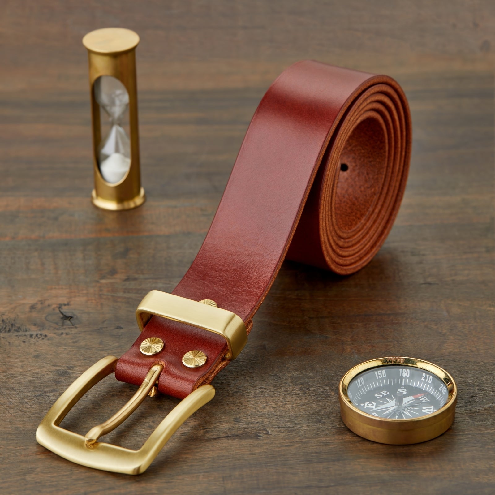 Monte İtalyan Deri Kemer