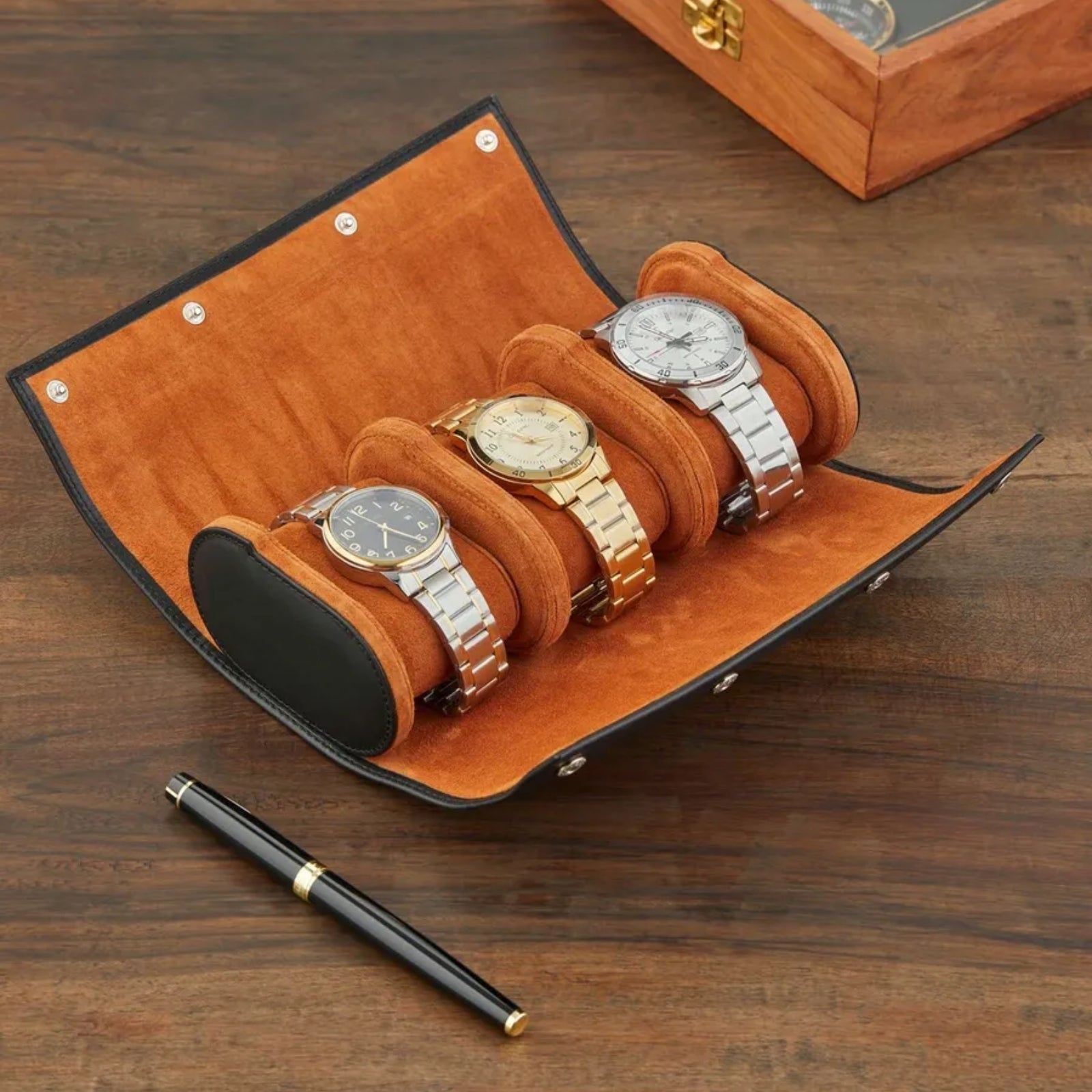 Monte Deri 3'li Saat Kutusu