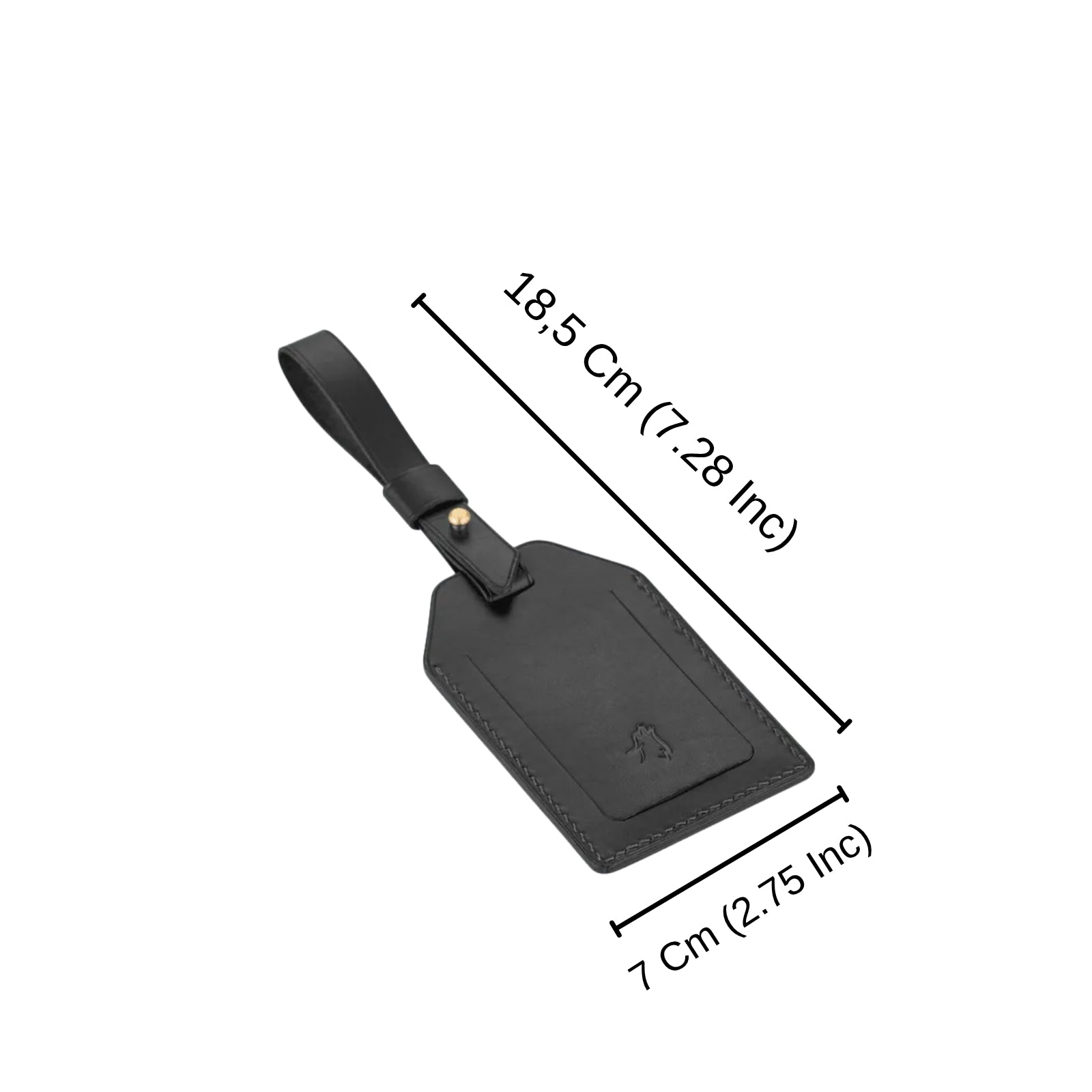 Mount Leather Strap Luggage Tag Holder