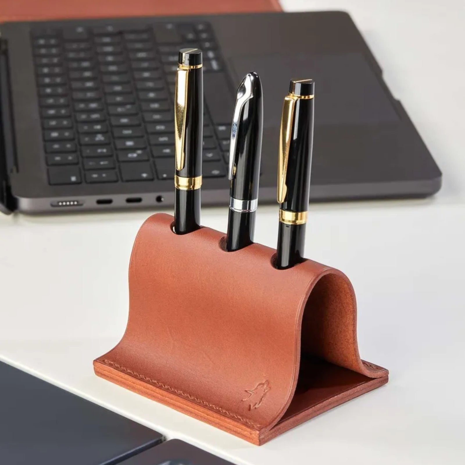 Monte Deri Masa Üstü Kalemlik 3’lü