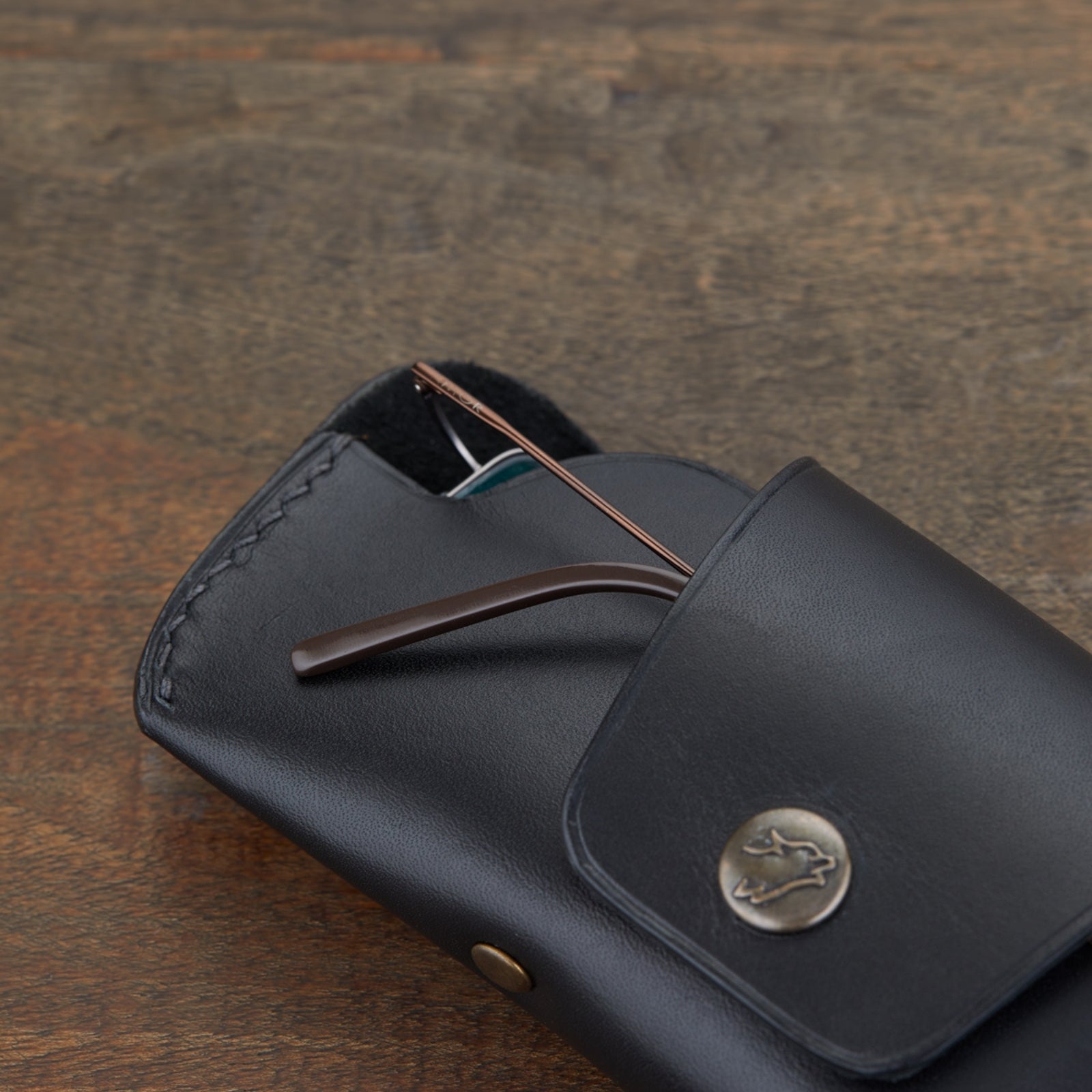Nova Leather Optical Glasses Case