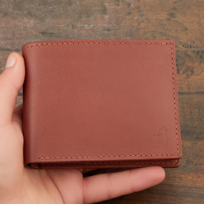 Monte Klasik Yatay Bi-Fold Deri Cüzdan