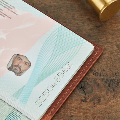 Magnus Deri Pasaport Kılıfı