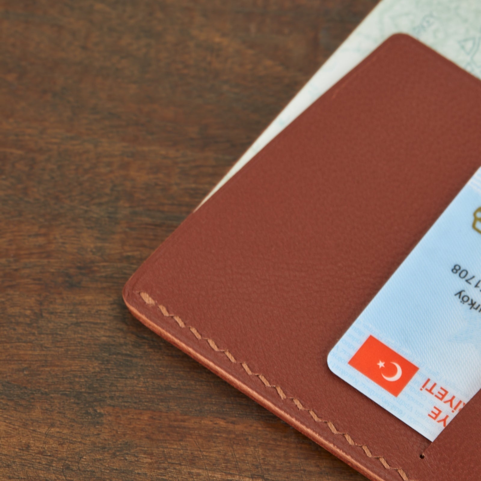 Magnus Deri Pasaport Kılıfı