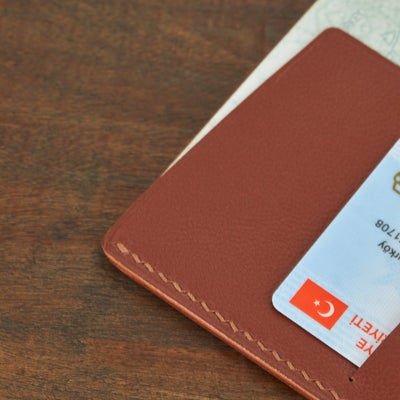 Magnus Deri Pasaport Kılıfı