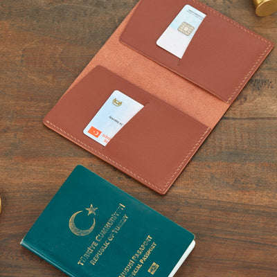 Magnus Deri Pasaport Kılıfı