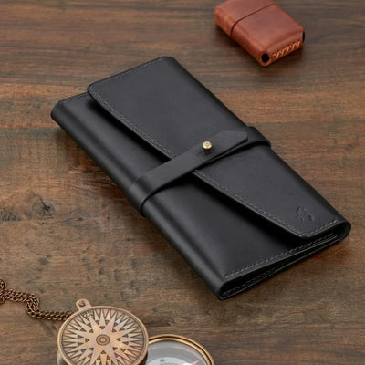 Magnus Kayışlı Deri Cüzdan