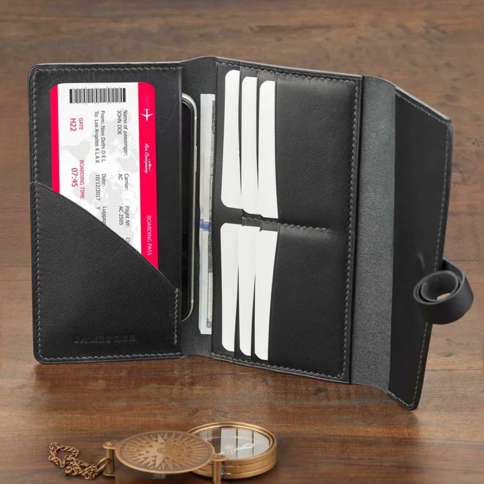 Magnus Kayışlı Deri Cüzdan