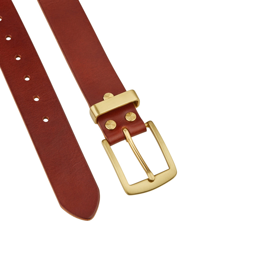 Monte Italian Leather Belt