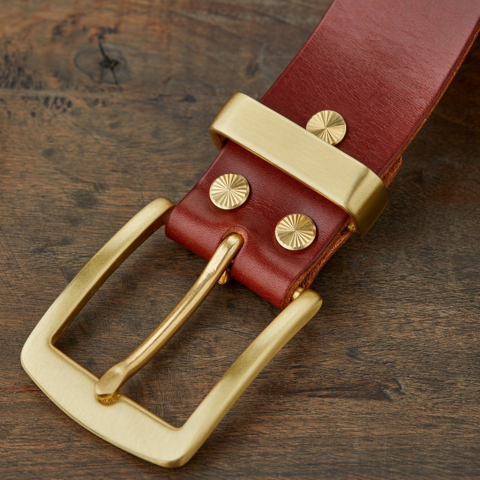 Monte İtalyan Deri Kemer