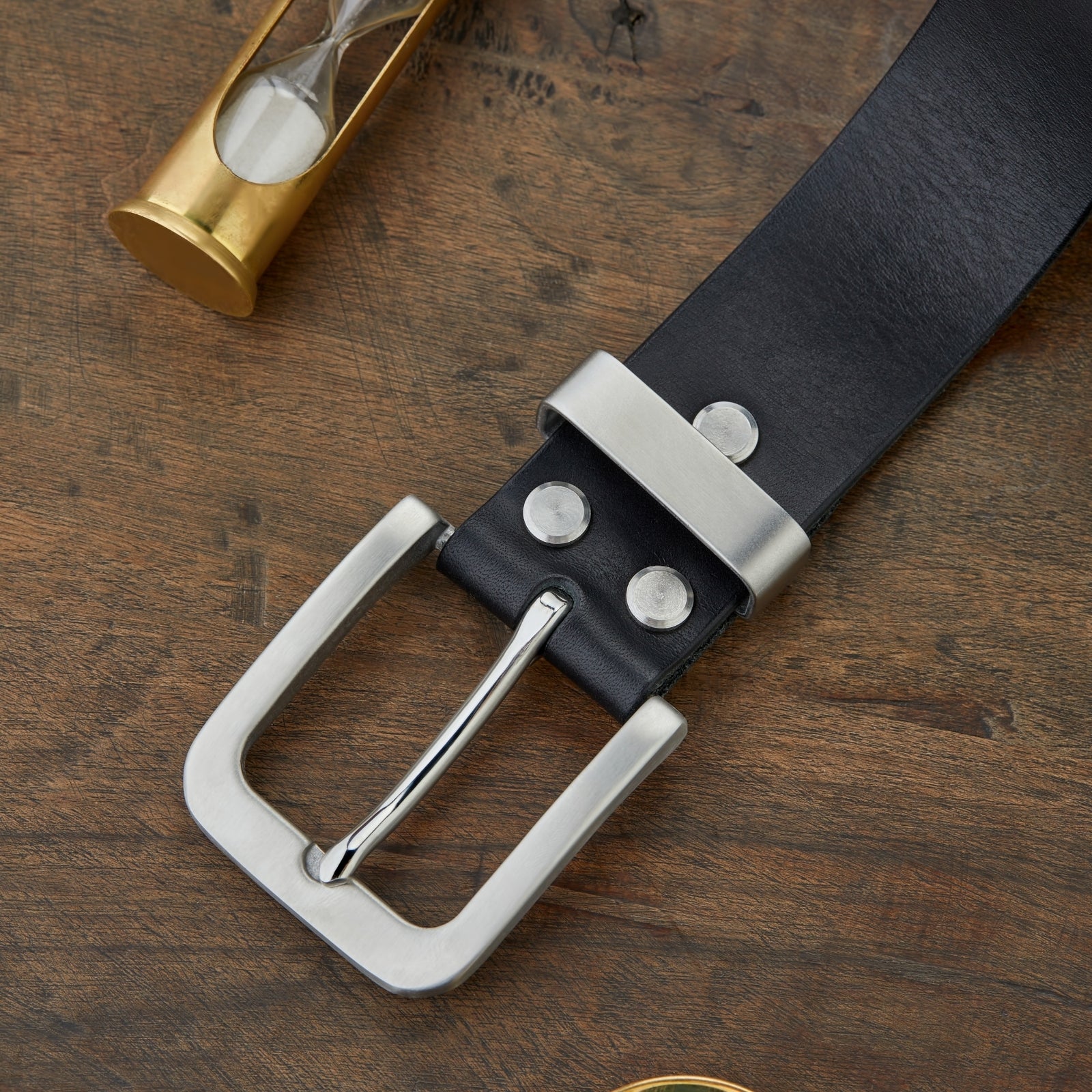 Monte İtalyan Deri Kemer