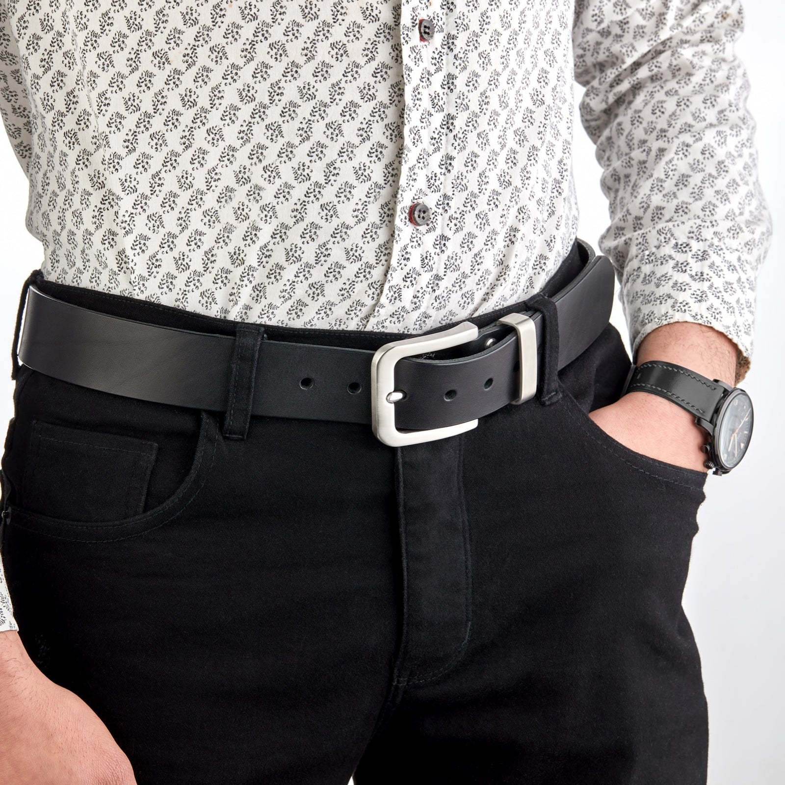 Monte İtalyan Deri Kemer