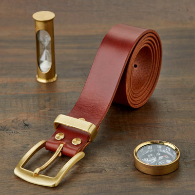 Monte İtalyan Deri Kemer