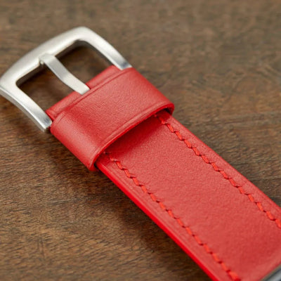 Monte Çift Kat Deri Dikişli Apple Watch Kordonu