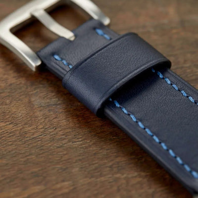 Monte Çift Kat Deri Dikişli Apple Watch Kordonu