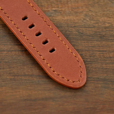 Monte Çift Kat Deri Dikişli Apple Watch Kordonu