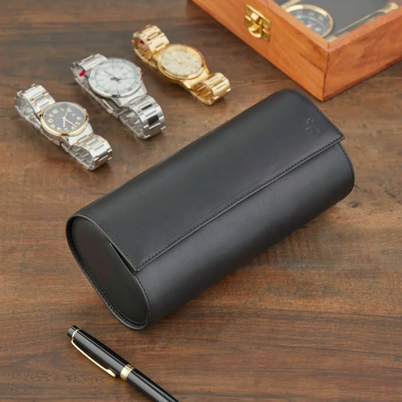 Monte Deri 3'li Saat Kutusu