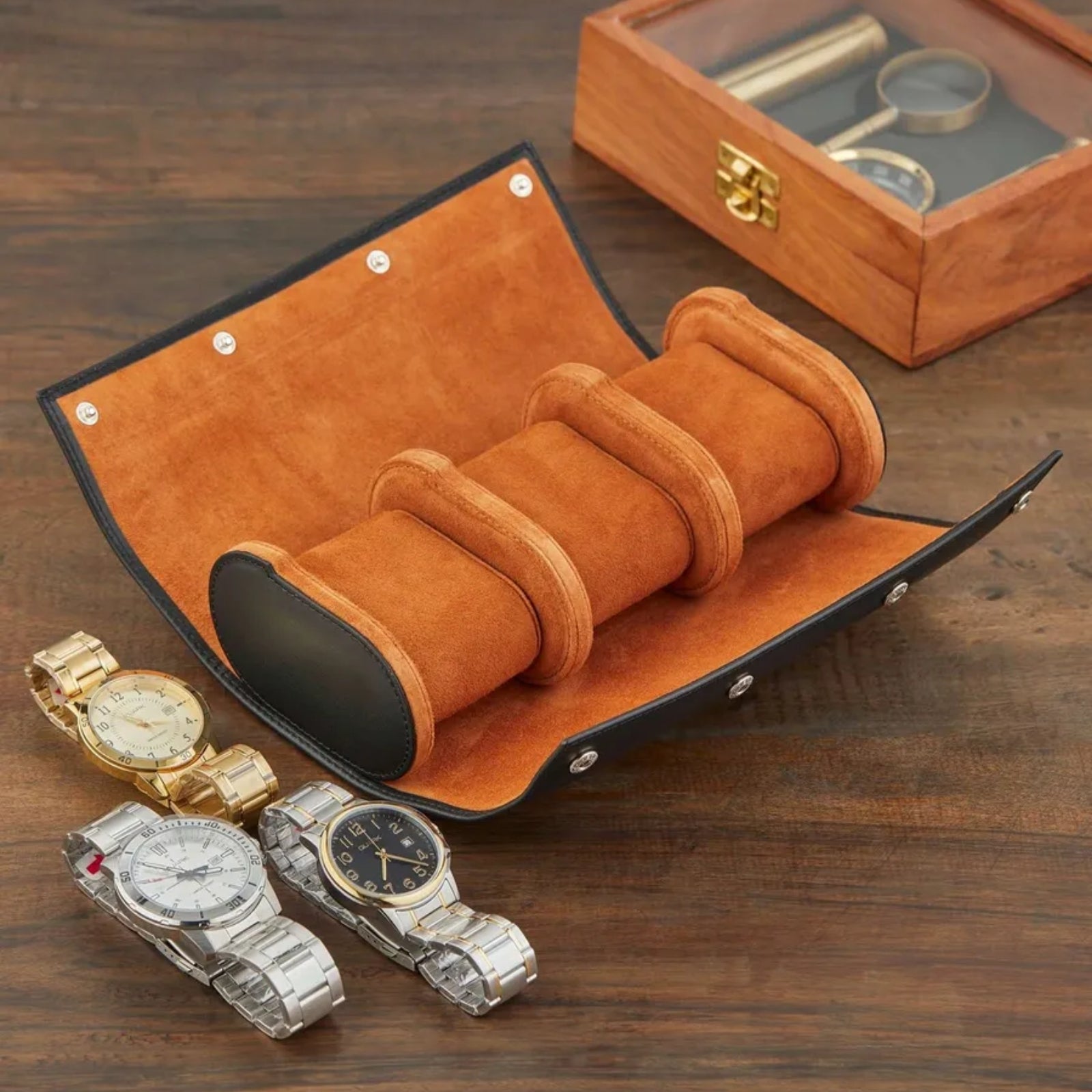 Monte Deri 3'li Saat Kutusu