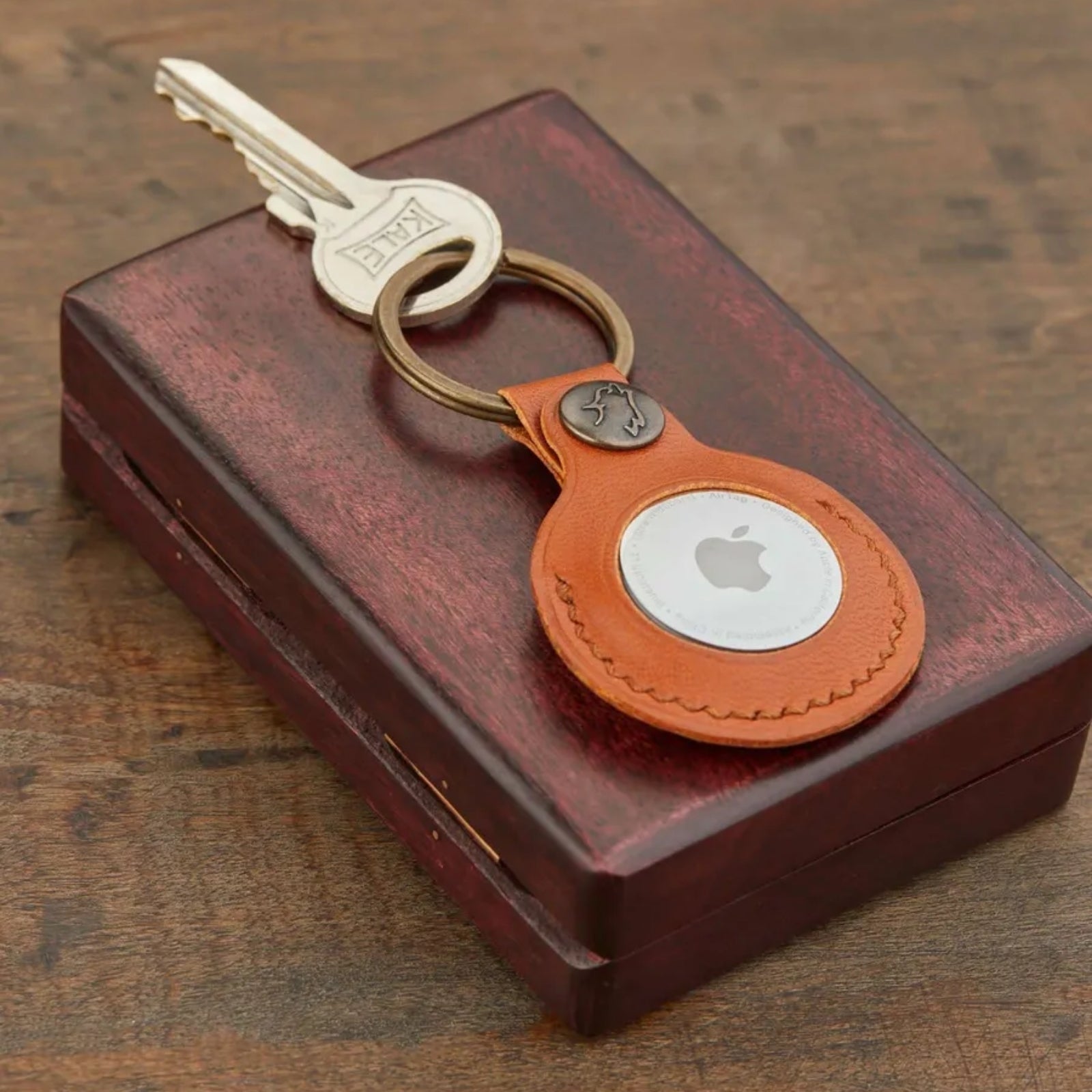 Monte Deri AirTag Kılıfı