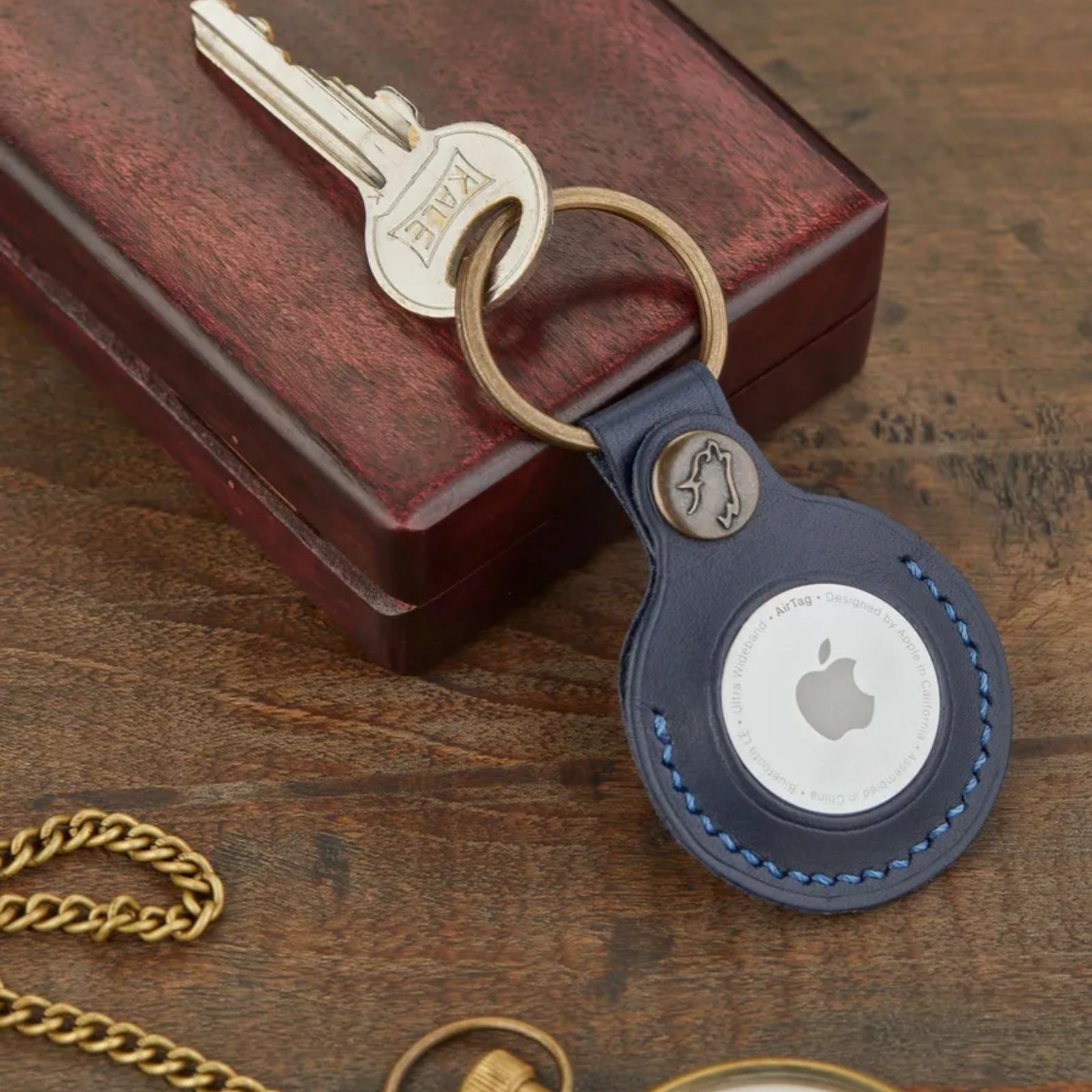 Monte Deri AirTag Kılıfı