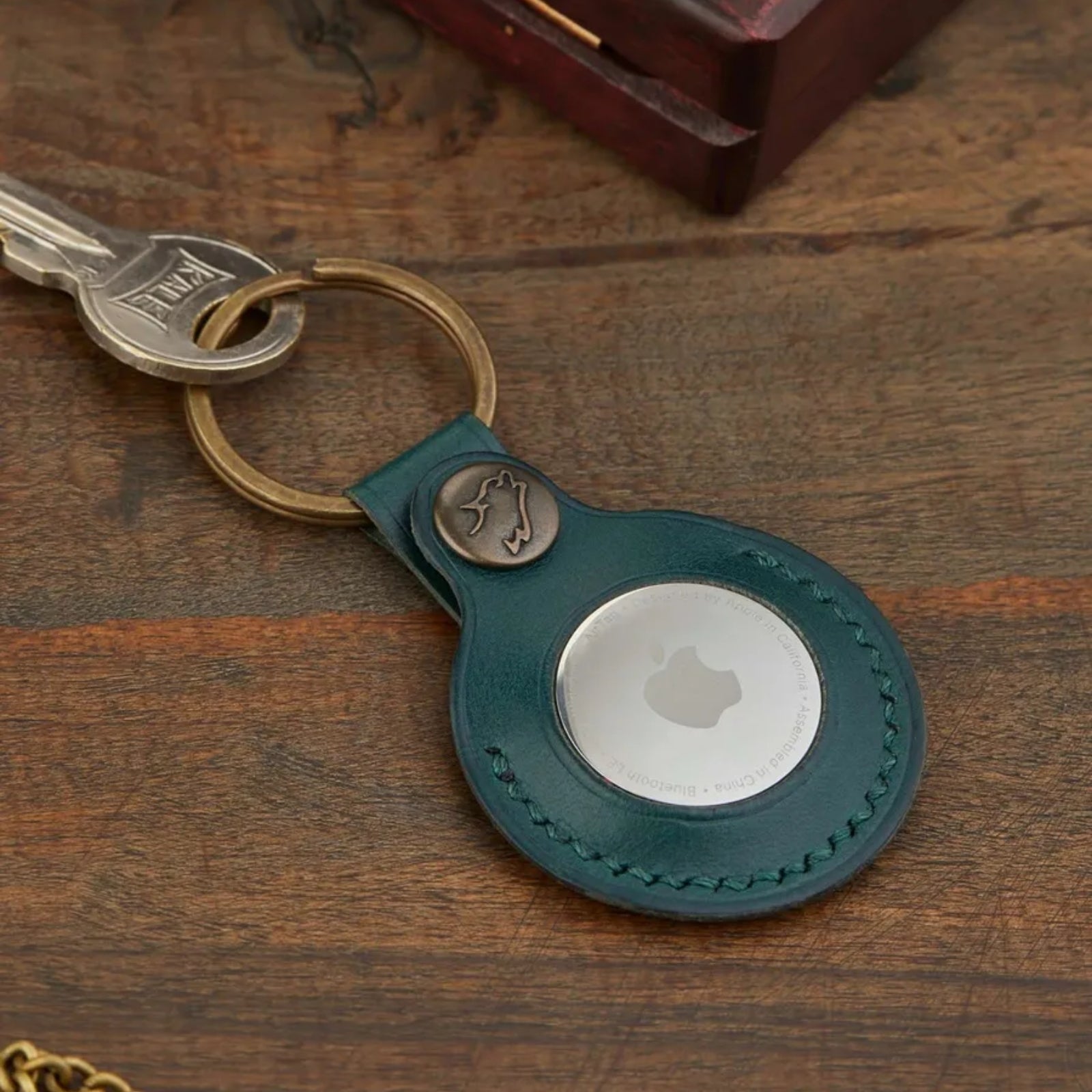 Monte Deri AirTag Kılıfı