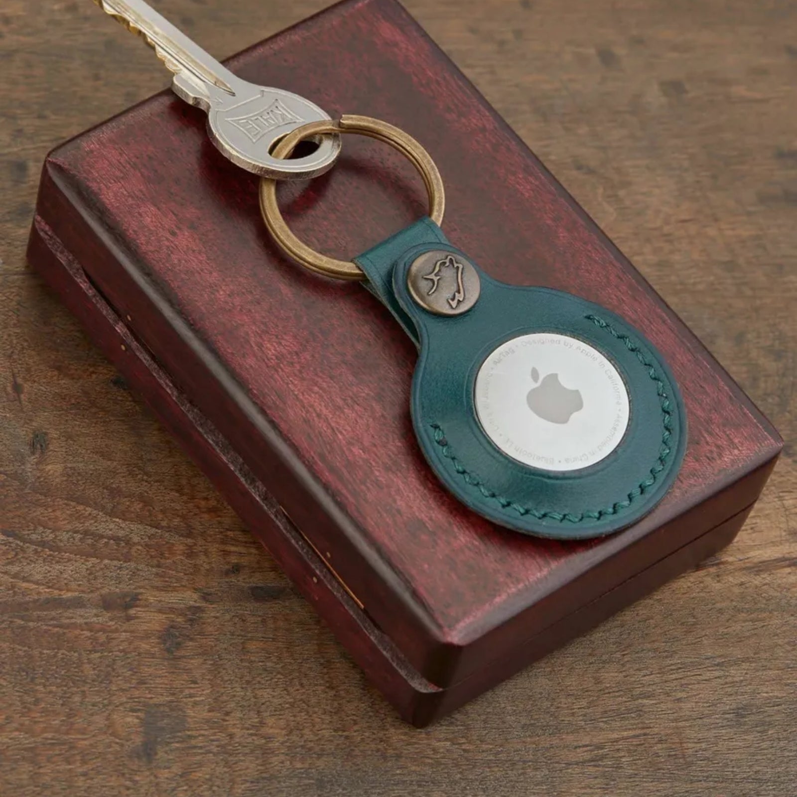 Monte Deri AirTag Kılıfı