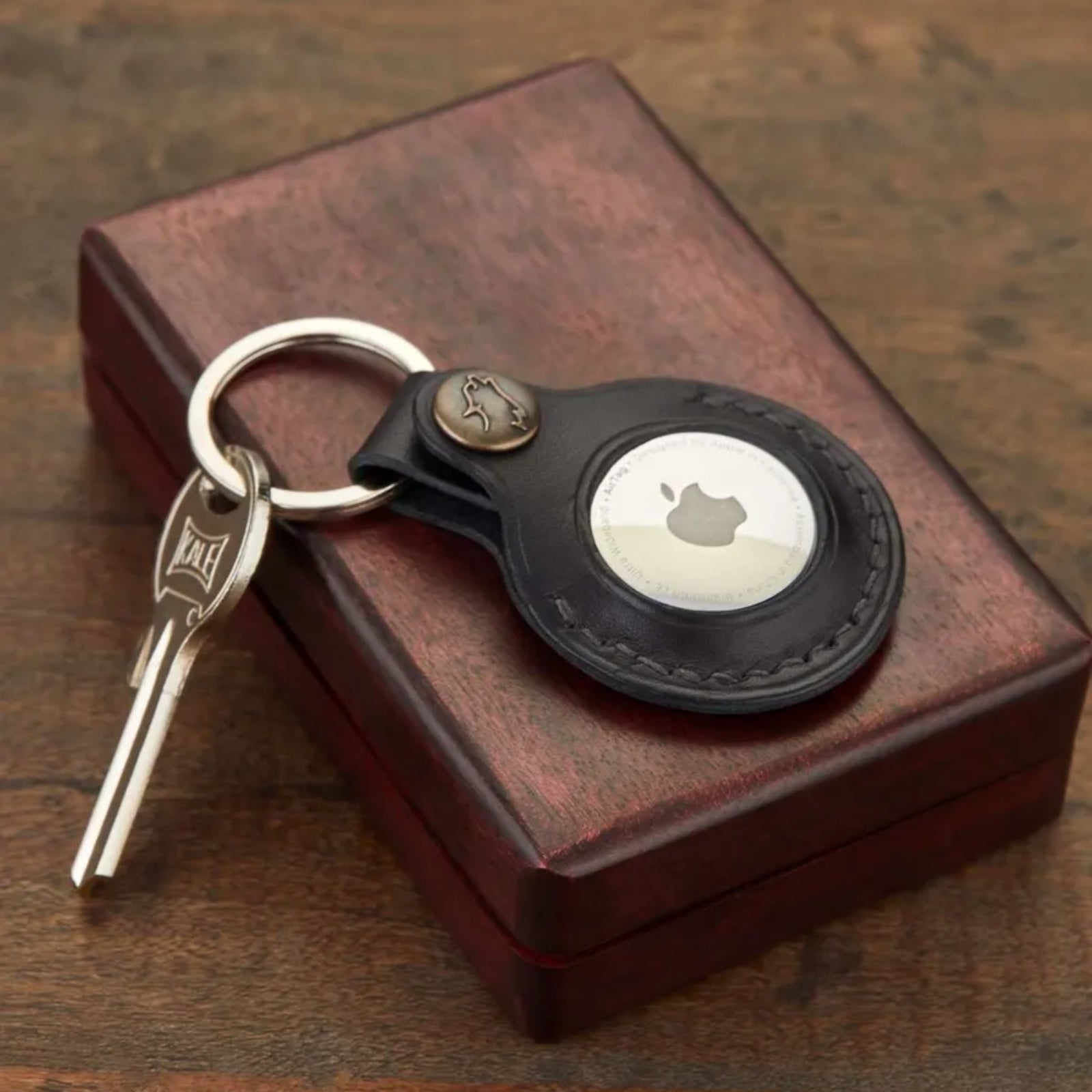 Monte Deri AirTag Kılıfı