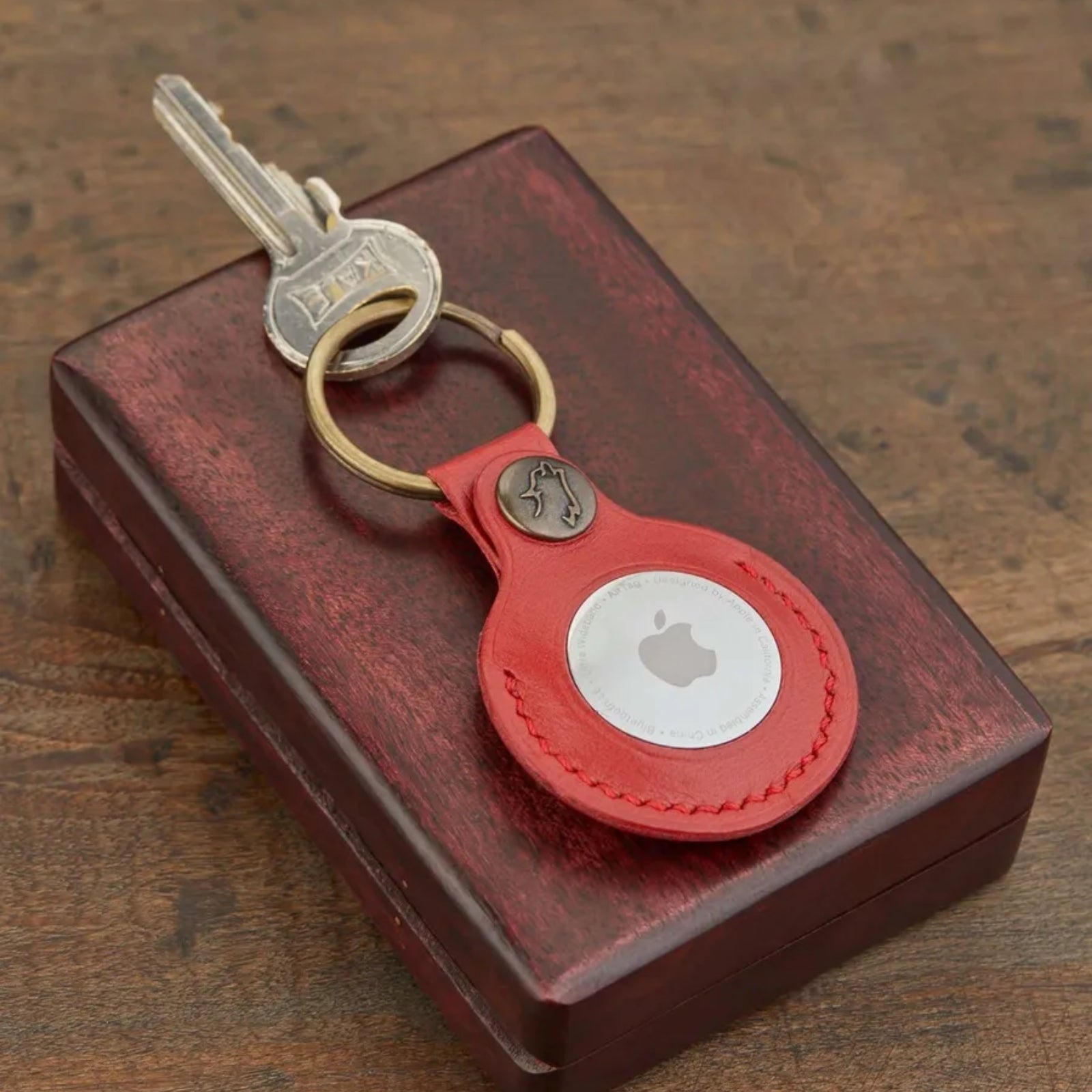 Monte Deri AirTag Kılıfı