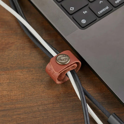 Mount Leather Cable Organizer 10-Pack