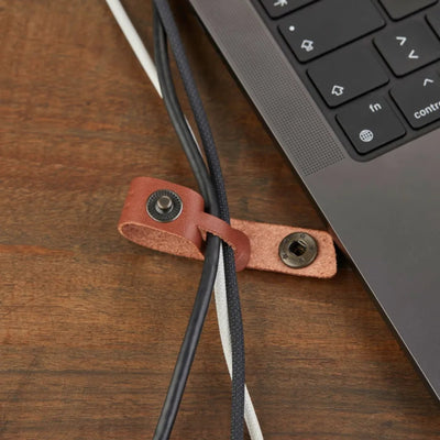 Mount Leather Cable Organizer 10-Pack
