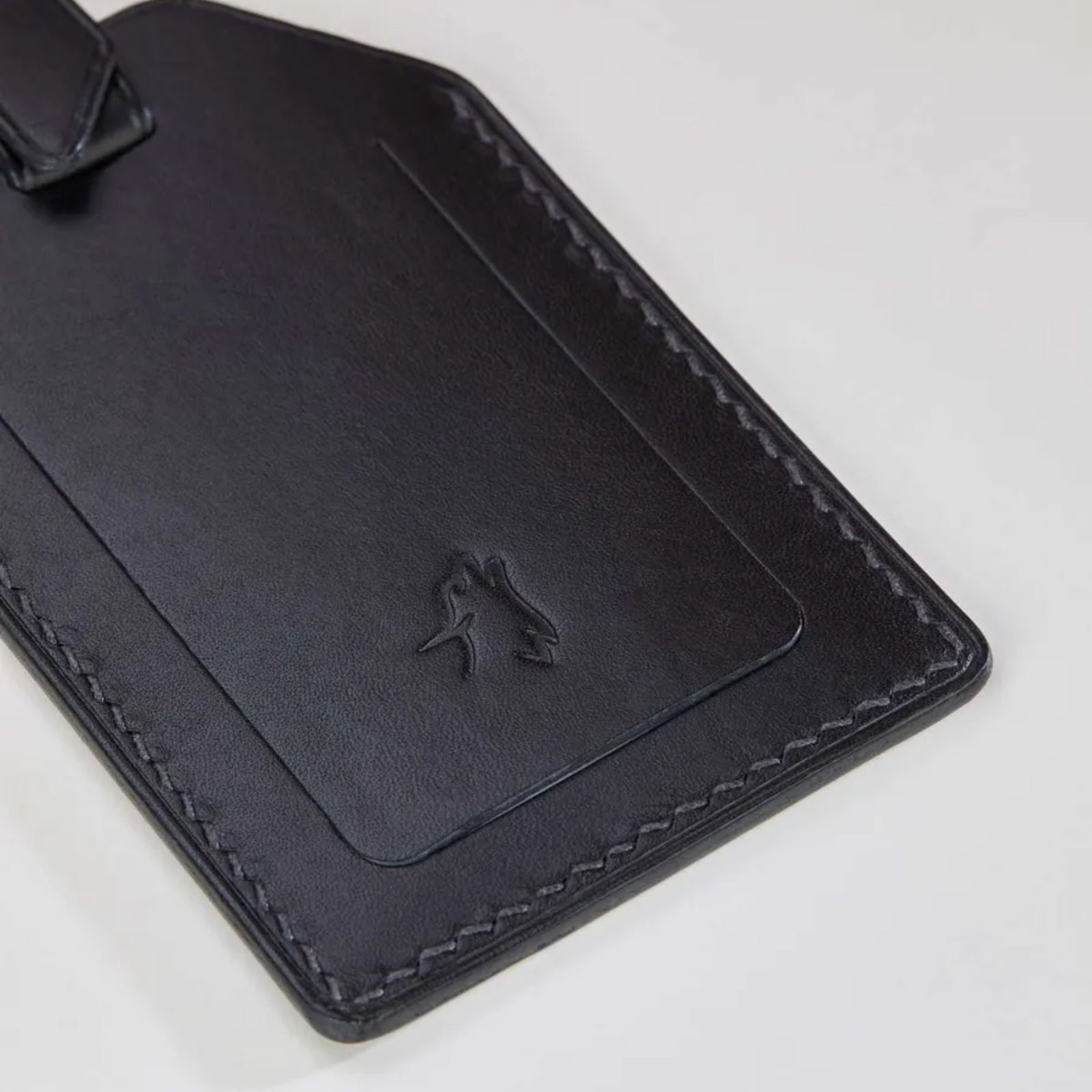 Mount Leather Strap Luggage Tag Holder