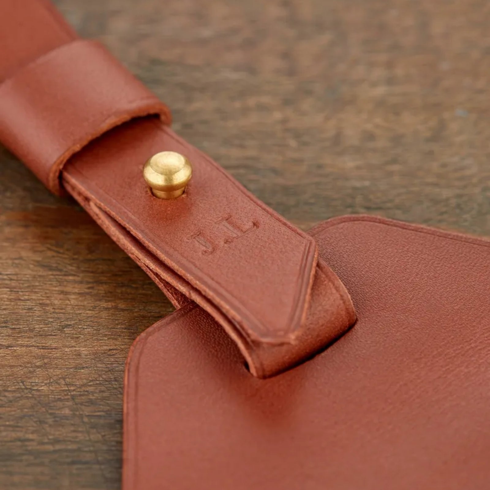 Mount Leather Strap Luggage Tag Holder