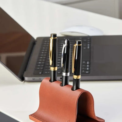 Monte Deri Masa Üstü Kalemlik 3’lü