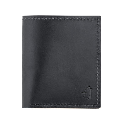 Monte Klasik Dikey Bi-Fold Deri Cüzdan