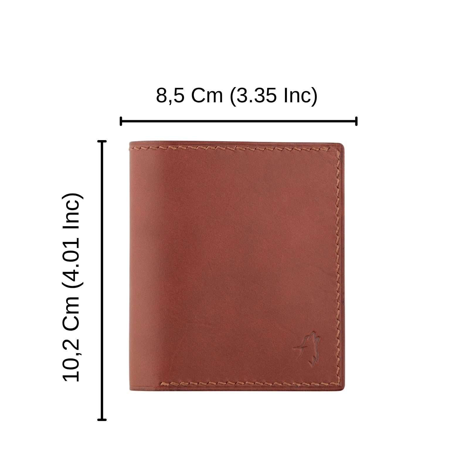 Monte Klasik Dikey Bi-Fold Deri Cüzdan