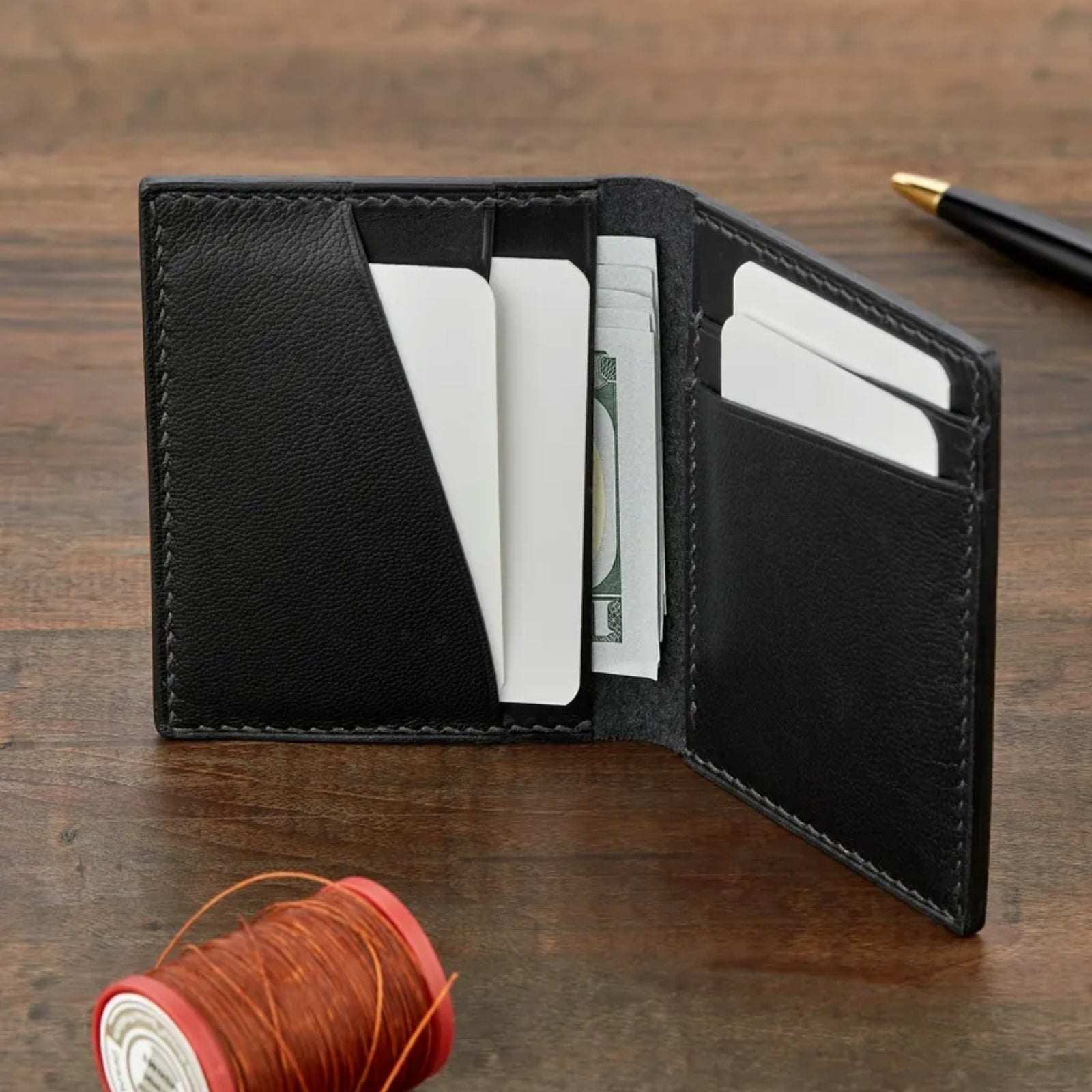 Monza Bi Fold Deri Kartlık