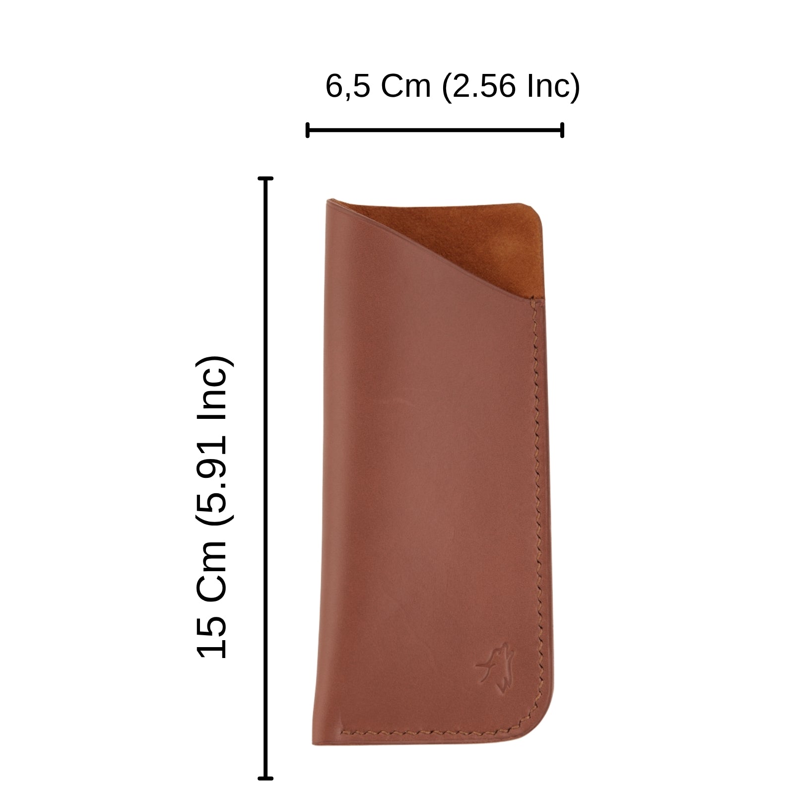 Nova Deri Optik Dikey Gözlük Kılıfı