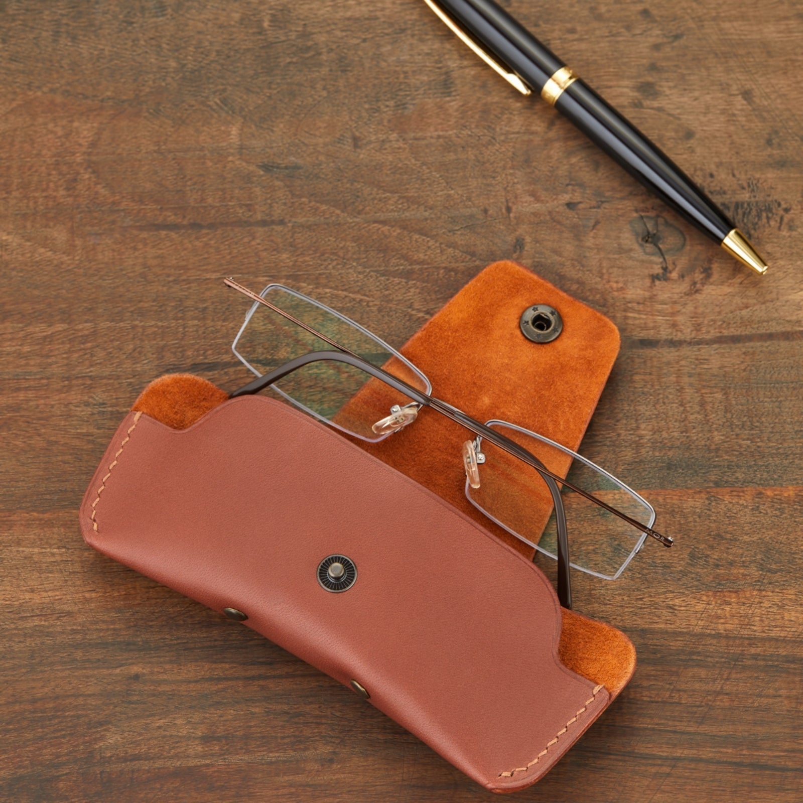 Nova Deri Optik Gözlük Kılıfı