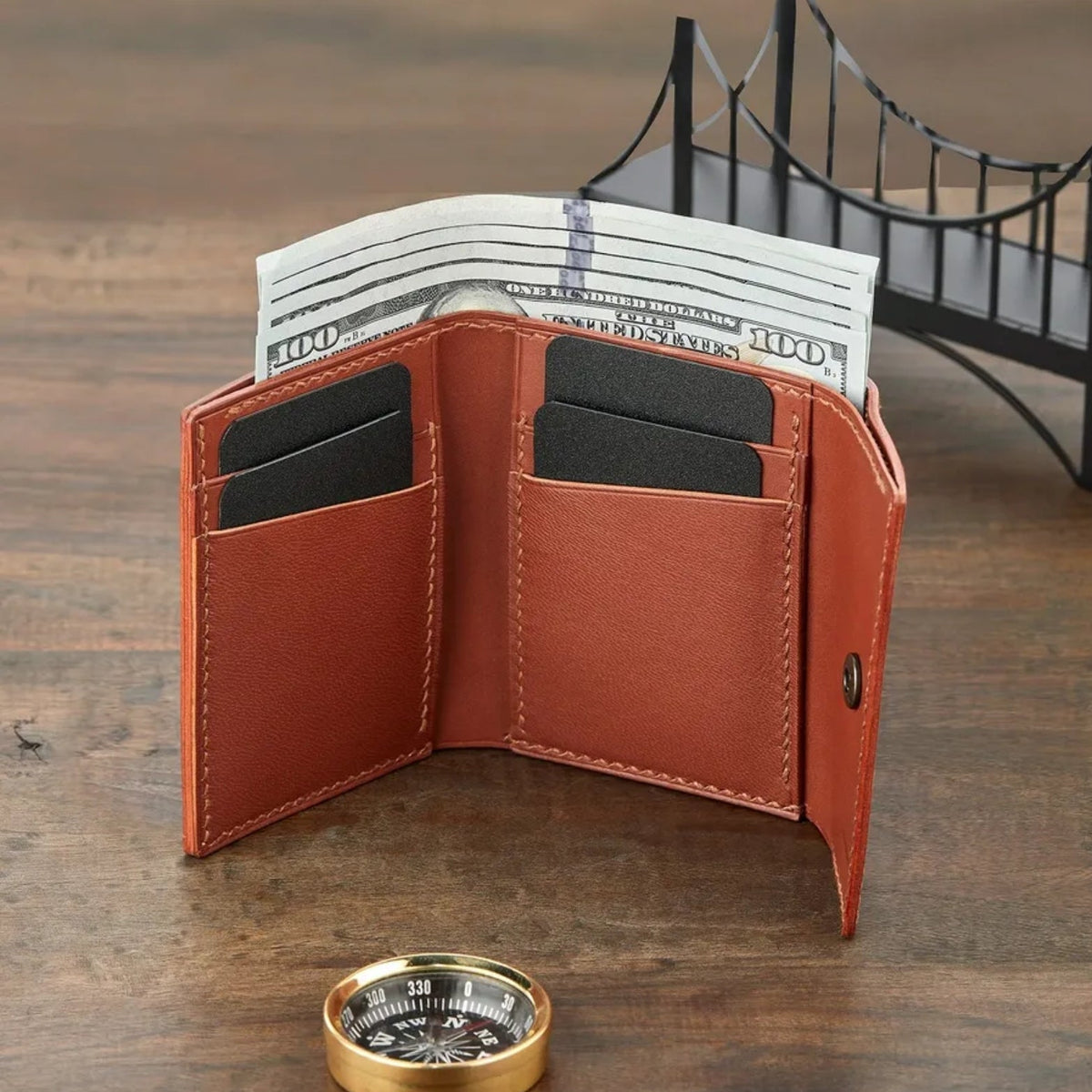 Toscano Bi Fold Deri Cüzdan