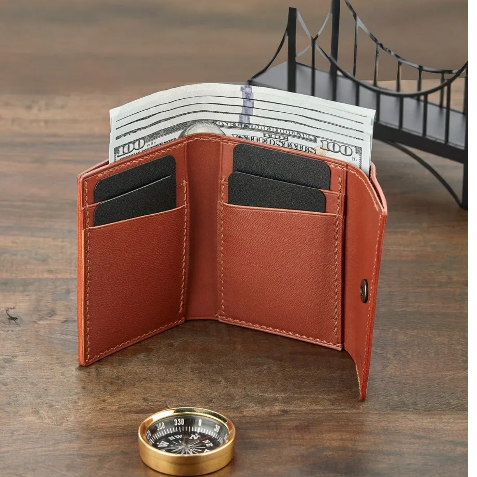 Toscano Bi Fold Deri Cüzdan