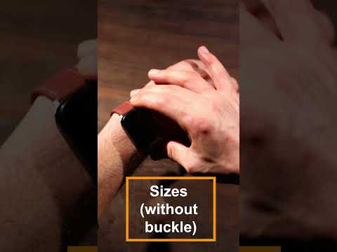 Videoyu yükle: Monte Çift Kat Deri Dikişli Apple Watch Kordonu